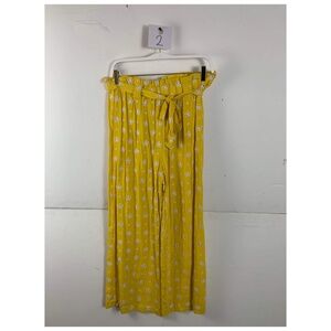 Anthropologie Eva Franco Yellow Palazzo Pants